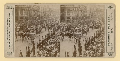 Impression stéréoscopique du jubilé de diamant de la reine Victoria, 28 juin 1897 - English Photographer